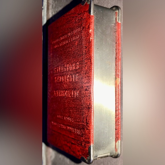 Vintage 1920s Zell INVESTORS SYNDICATE Of AMERICA Inc Minneapolis Book Coin Bank - Picture 4 of 9